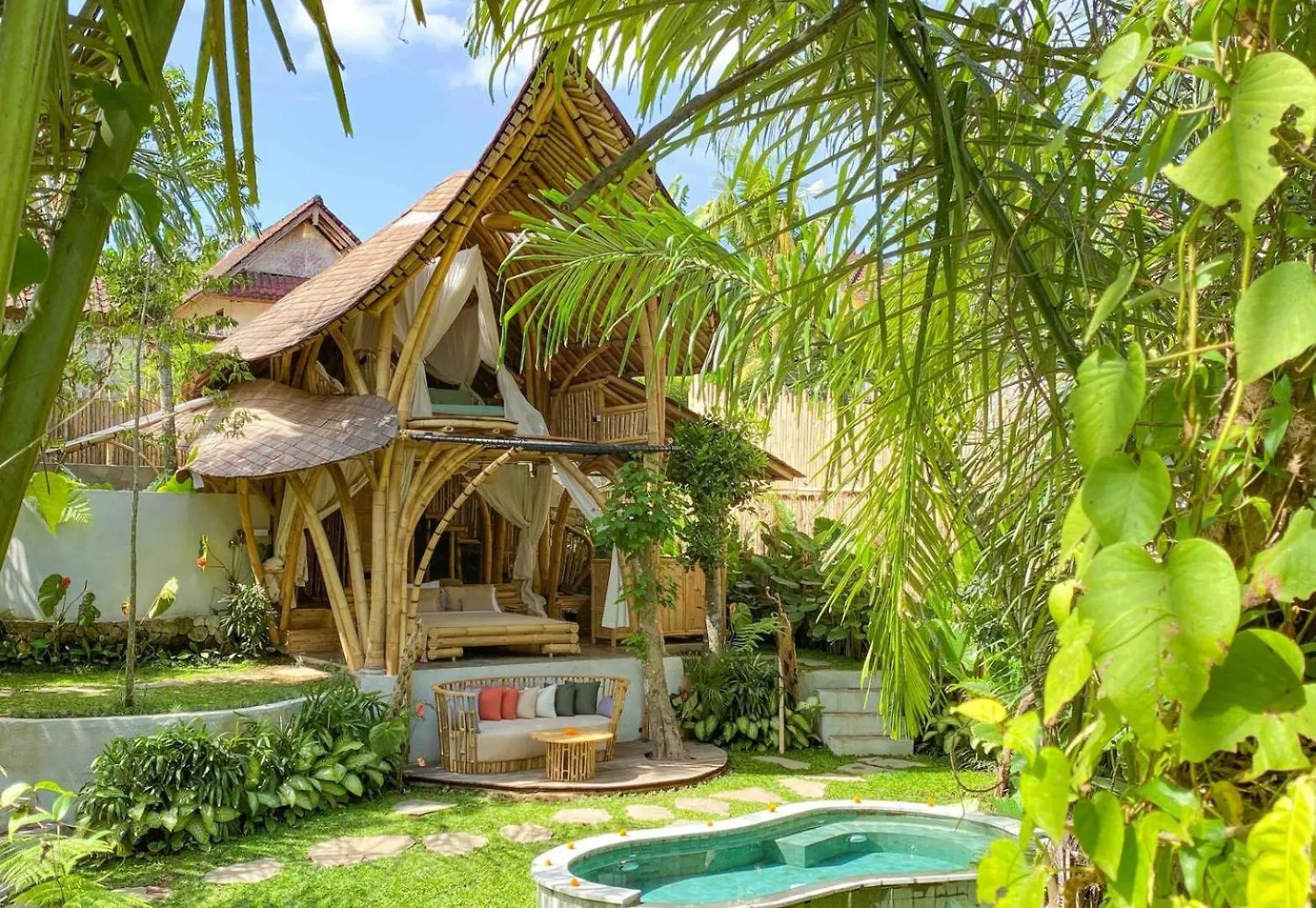 Wahem Eco Bamboo - Magical Bamboo House Ubud Bali Villa  Ubud (Bali)