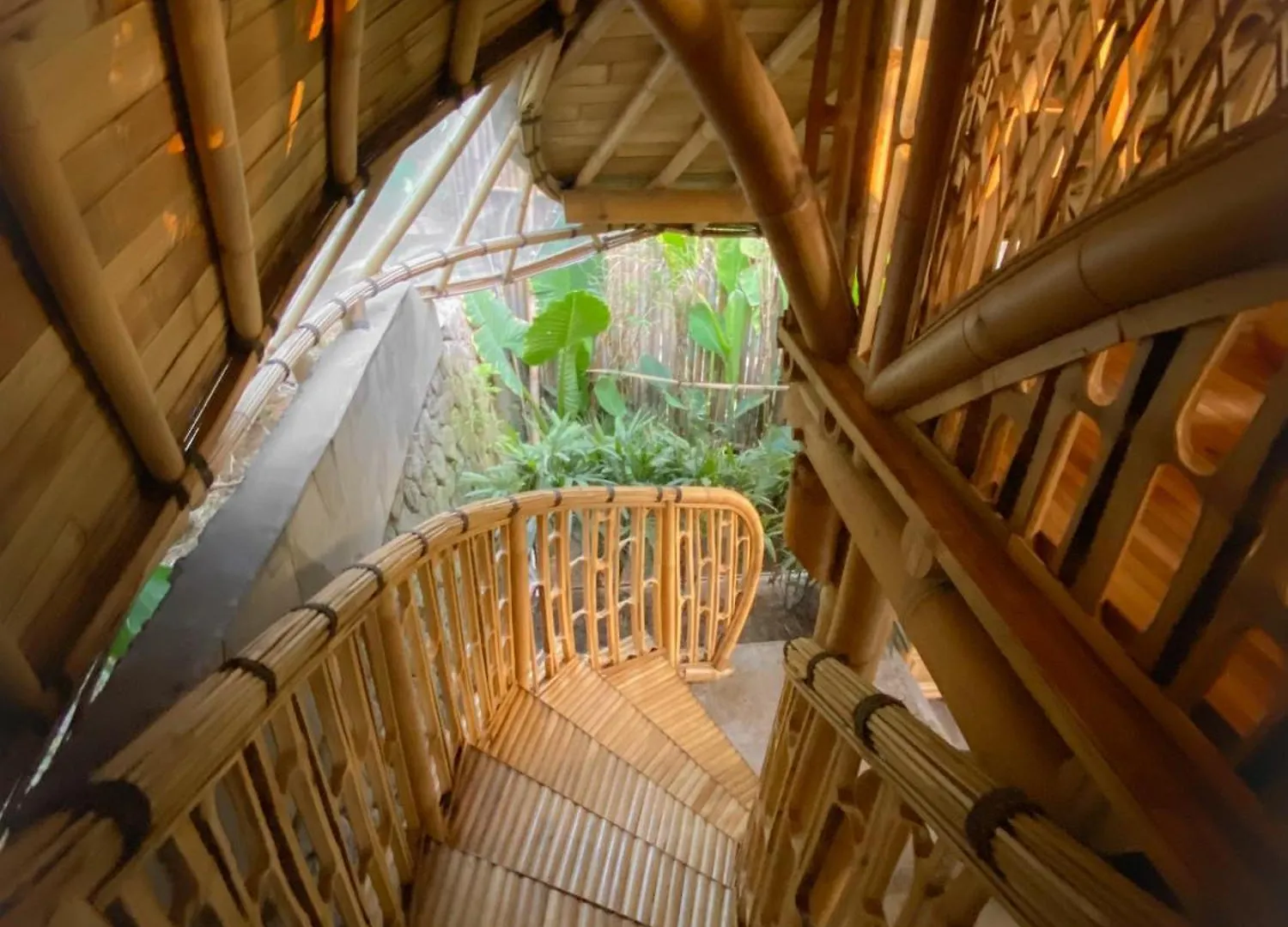 Wahem Eco Bamboo - Magical Bamboo House Ubud Bali Villa