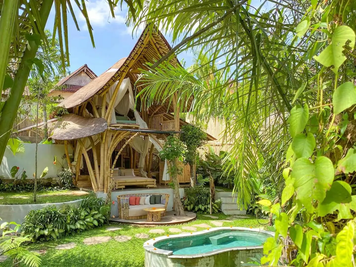 Wahem Eco Bamboo - Magical Bamboo House Ubud Bali Villa 0*, Ubud (Bali)